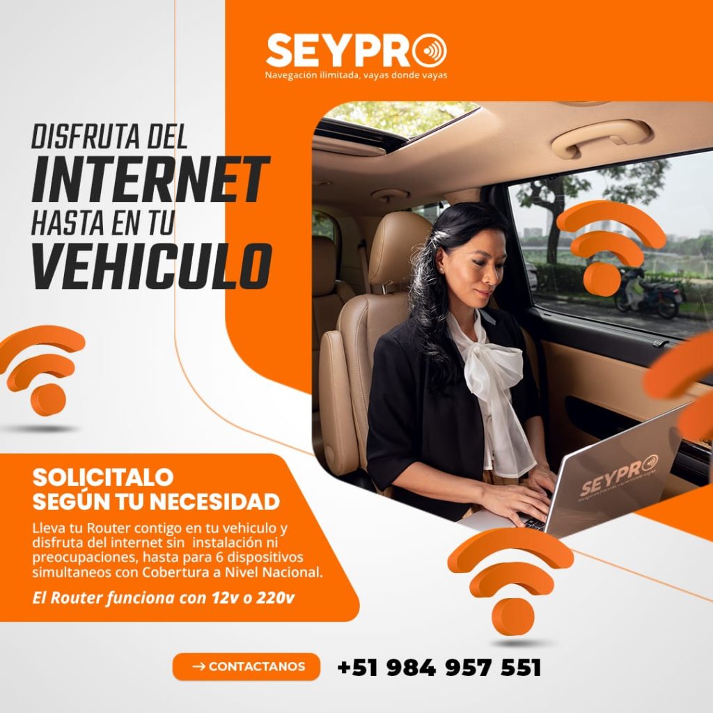 Internet Móvil en Vehículo